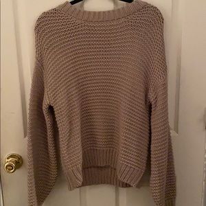 Tan sweater